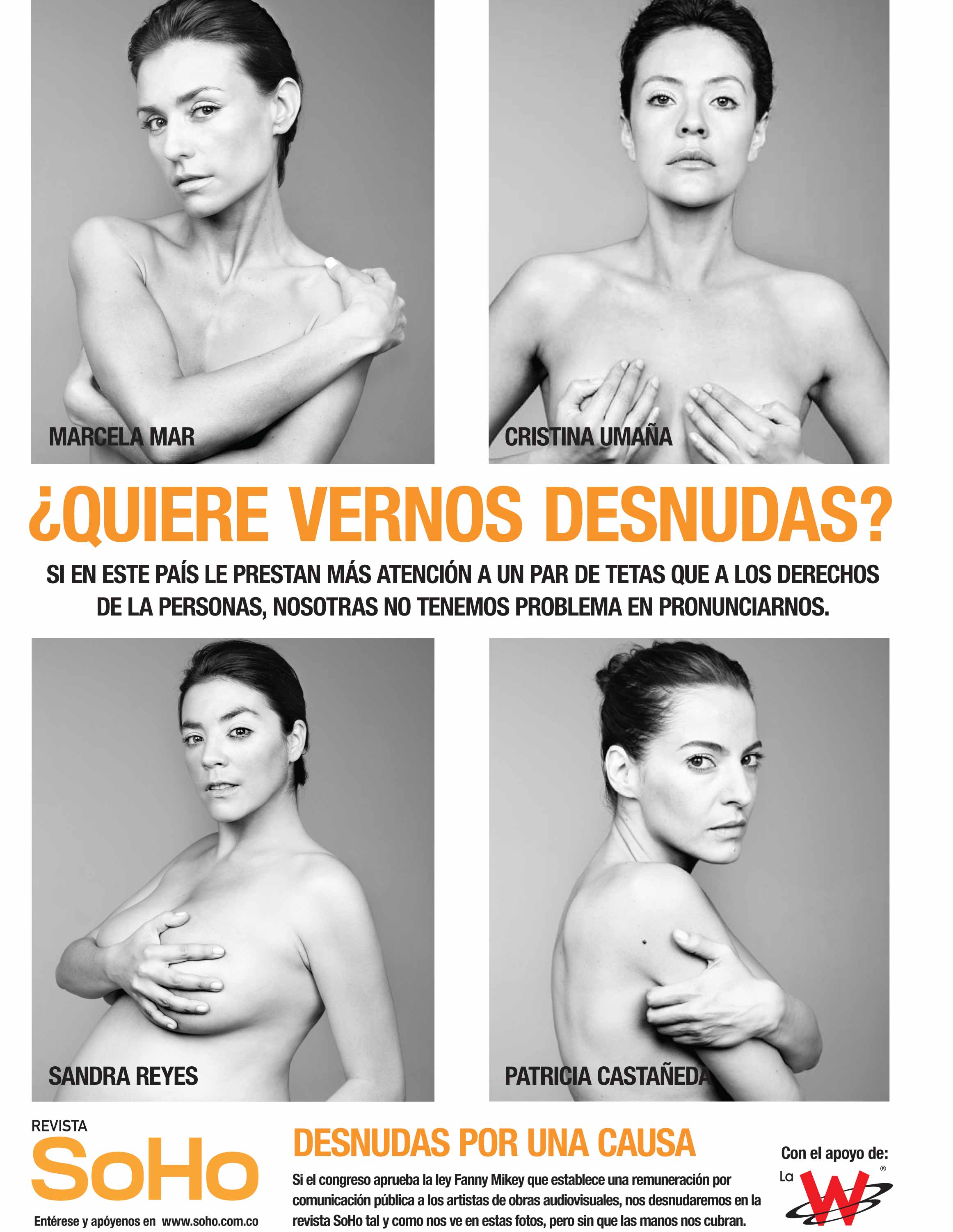 Quiere vernos desnudas? – SOHO | Estratégica.com.co